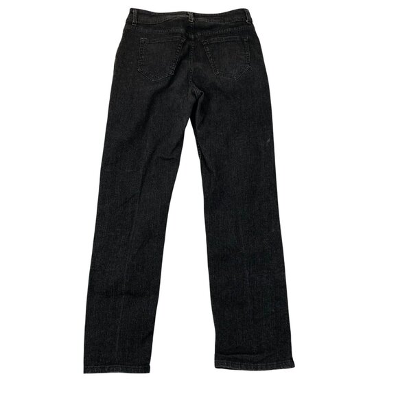 Riders By Lee Women's Jeans 22W Black Denim Mid Rise Skinny Classic Casual Y2K - Picture 2 of 16